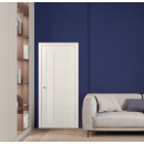 Дверь межкомнатная ST3 Бьянко,стекло матовое  2000х900х35мм