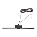 Антенна FM активная внутрисалонная SKYWAY SIGMA прямоугольная кабель 220см. (S00203007) 