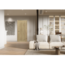 Дверное полотно Contur Classic KX80  ДГ Дуб плато 2000х800х35мм