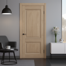 Дверное полотно Contur Classic KX52  ДГ Дуб вайт 2000х700х35мм