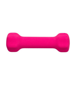 Гантель неопреновая, 0.5 кг, розовая SF 0539