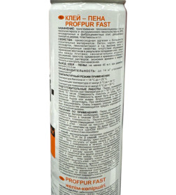 Клей-пена PROFPUR FAST, 750 мл