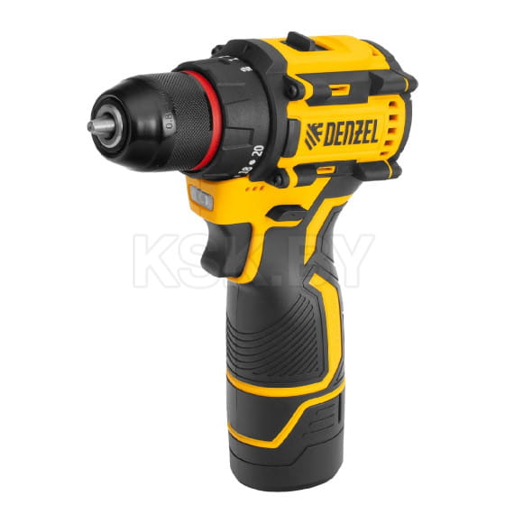 Дрель-шуруповерт аккумуляторная Denzel CDH-BL-12 (26108) 