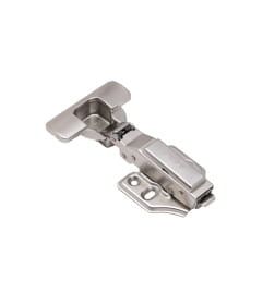 Петля накладная с доводчиком 45мм h0 clip-on AKS PRIME (саморезы, заглушки) д/фасадов до 28мм (упаковка 2шт.)