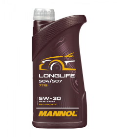 Масло моторное Mannol Longlife 504/507  5W-30 SN/CF, 1л