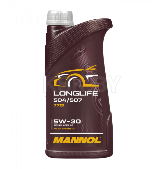 Масло моторное Mannol Longlife 504/507  5W-30 SN/CF, 1л (MN7715-1) 