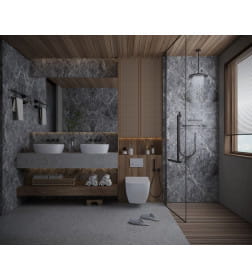 Керамогранит глаз. мат. рект. RC ALBA BL 1200*600*10мм 