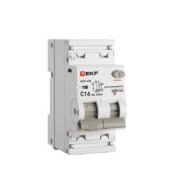 Дифференциальный автомат АВДТ-63N 1P+N 16А 30мА хар.C типAC элек.мех. 6кА PROXIMA EKF