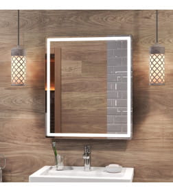 Зеркало с подсветкой Vigo Geometry Classic 600х700х30мм