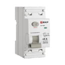 Дифференциальный автомат (УЗО) ВД-100N 2P 40А 30мА тип AC эл-мех 6кА PROXIMA EKF (E1026M4030) 