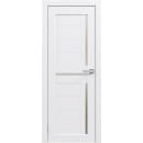 Дверь межкомнатная Flash 18,2000х600х38мм,Белый,стекло матовое