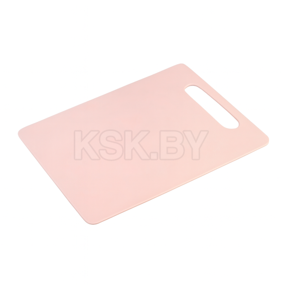 Доска разделочная большая 243х339х5мм пудровый Технопластик 