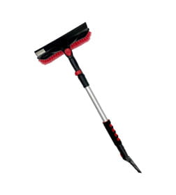Щетка для снега FELIX телескопическая со скребком и водосгоном (76-110см)