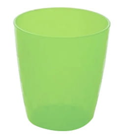 Стакан 250 мл (фисташковый) пластиковый Технопластик