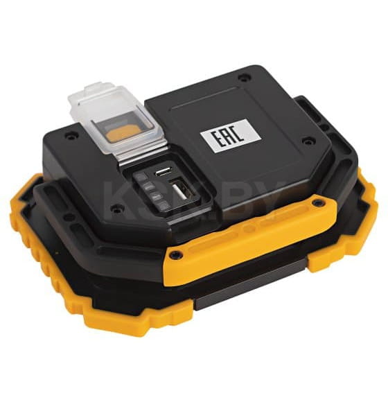 ЭРА PA-802 Светодиодный фонарь Рабочие Практик PA-802 прожектор аккумуляторный 15Вт, COB, 6 режимов (PA-802) 