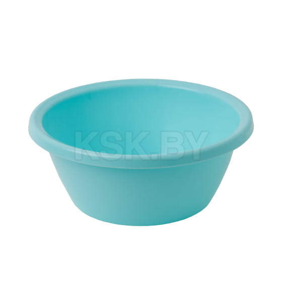 Миска-таз круглый 365 мм 9 л (цвет - светло-голубой) (4811303032997) 