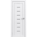 Дверь межкомнатная Flash 10,2000х800х38мм,Белый,стекло черное