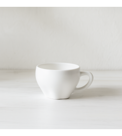 Чашка 170 мл HoReCa "Smooth" PGB-190 WHITE стеклокерамика Lavenir