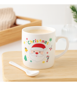 Кружка 230 мл с ложкой 9,5 см DA2237