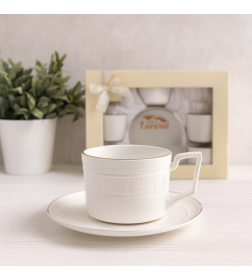 Набор в коробке (12 пр.) "Пломбир" 220 мл, 14 см, 520-060 фарфор Lavenir