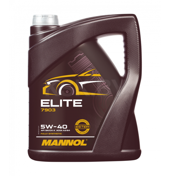 Масло моторное Mannol Elite 5W40 SN/CH4, 5л. (MN7903-5) 