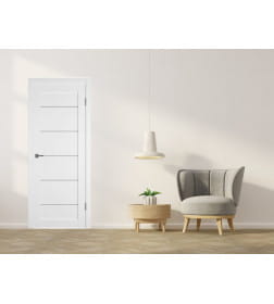 Дверь межкомнатная Emalex E27 Ice,white cloud 2000х800х35мм