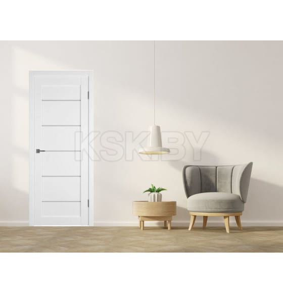 Дверь межкомнатная Emalex E27 Ice,white cloud 2000х700х35мм