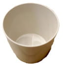 Горшок цветочный 0,5л d100 мм  бежевый Технопластик (Т2355) 