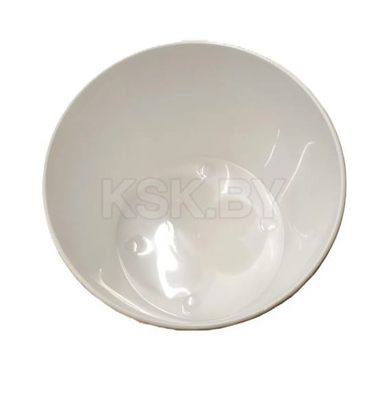 Горшок цветочный 0,5л d100 мм  белый Технопластик (Т2301) 