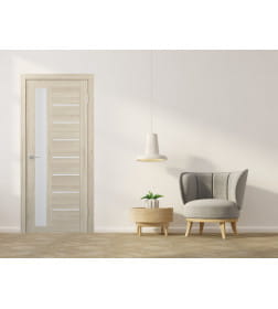 Дверь межкомнатная ST4 Капучино,стекло матовое  2000х900х35мм