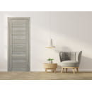 Дверь межкомнатная ST5 Сонома грей,стекло матовое  2000х900х35мм