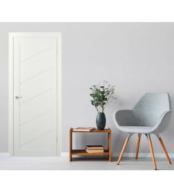 Дверь межкомнатная ST7 Айс,стекло матовое  2000х900х35мм