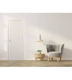 Дверь межкомнатная ST7 Бьянко,стекло матовое  2000х900х35мм