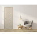 Дверное полотно ST7 Капучино,стекло матовое  2000х800х35мм