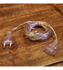 Удлинитель для подключения гирлянд 5м, 100 Вт Y25 (позрачный) UCX-Y25-100W-500 CLEAR Uniel