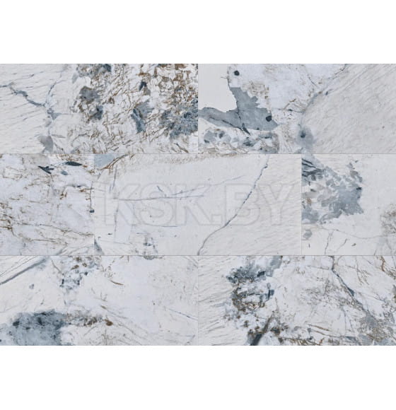 Стеновая панель АЛЬТА СЛЭБ SPC 300х600х2,4мм МРАМОРНАЯ ФЕЕРИЯ  ЭЛЬБРУС 