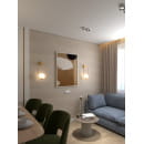 Стеновая панель АЛЬТА СЛЭБ SPC 300х600х2,4мм Тканевая Роскошь  ЖОРЖЕТ 