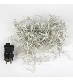 Бахрома светодиодная с эффектом мерцания, 10м оединяемая, 248 дидов Теплый белый и янтарный свет ULD-B10006-248/TTK IP44 Uniel