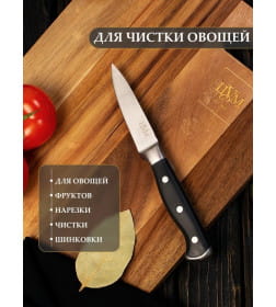 Нож для очистки овощей (21х2.7х1.5cm) T2.5mm ЦУМ осн.1947 SLKN-78P0501-5