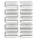 Соединители универсальные для прямых и угловых стыков к  плинтусу "Идеал Дюра" ( 10 шт. во флоупаке)