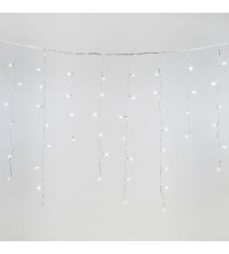 Бахрома светодиодная с эффектом мерцания, 12м. соединяемая 195 дидов Белый свет ULD-B12006-195/TTK WHITE IP44 Uniel