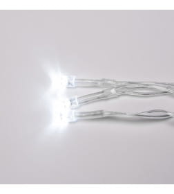 Бахрома светодиодная с эффектом мерцания, 12м. соединяемая 195 дидов Белый свет ULD-B12006-195/TTK WHITE IP44 Uniel