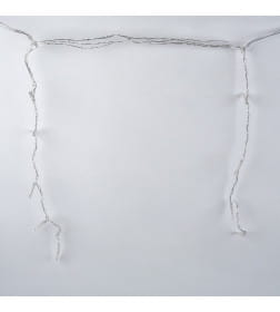 Бахрома светодиодная с эффектом мерцания, 12м. соединяемая 195 дидов Белый свет ULD-B12006-195/TTK WHITE IP44 Uniel