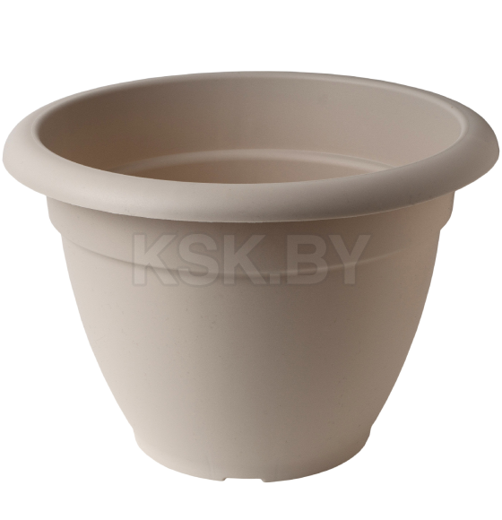 Горшок круглый 7,5л "Классика" бежевый Технопластик