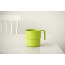Кружка пластик кемпинговая "Verona" 0,25л (салатовый) (221108020/04) 