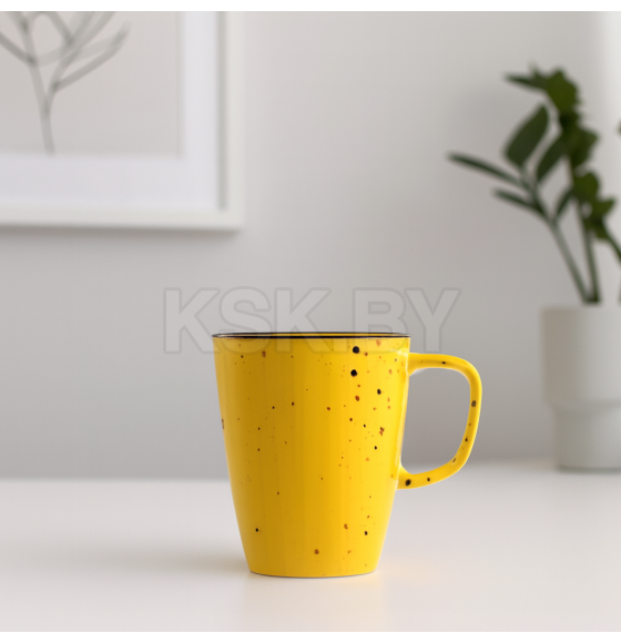 Кружка керамическая "Дыня" 400 мл (11 см) 206-55040 (206-55040) 