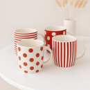 Кружка керамическая 350 мл, 93030 микс (93030) 