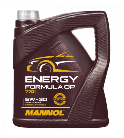 Масло моторное Mannol 7701 Energy Formula OP SAE 5W-30 API SN  4л.