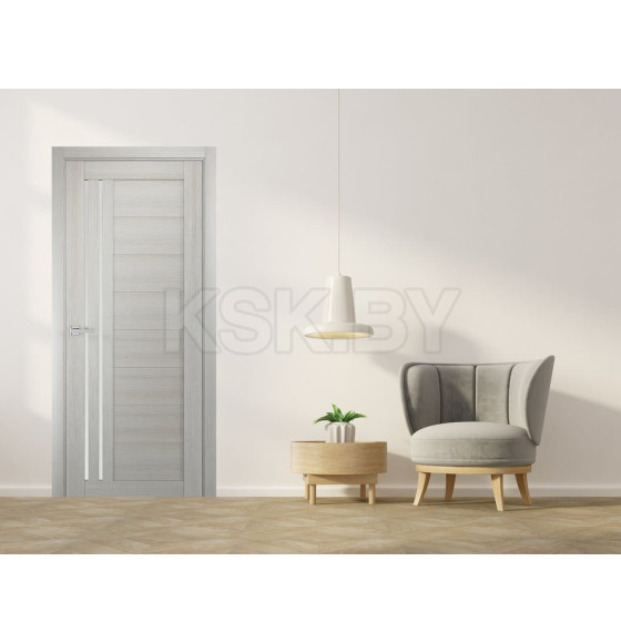 Дверное полотно Smart "Квадро 20" Перламутр  2000х900х35мм