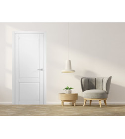 Дверное полотно Smart "Классик 02" ДГ Белый  2000х900х35мм